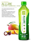 ALO Aloe Vera Juice Drink  ALLURE  Mangosteen  Mango  169 fl oz Pack of 12 PlantBased Drink with Real Aloe Pulp