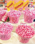 Klub Bulk Holiday Special Starburst Pink Strawberry Chewy Candy  15 lbs All Fruit Chews Single Flavor Soft Assortment Sharing Size Family Pack Individually Wrapped 24 oz