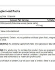 Swanson Sweet Wormwood - May Promote GI Gut Health, Microbial Balance & Digestive Health Support - Herbal Supplement with Artemisinin - (90 Capsules, 425mg Each)