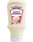 Heinz Real Garlic Mayonnaise Top Down Squeezy Bottle 225ml