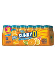 Sunny D Tangy Original Orange Flavored Citrus Punch  Pack of 18 Count