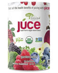 TerraKai Organics Juce Super Fruit and Veggie Blend Drink 122Ounce Garden Berry 30 Servings