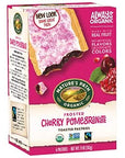 Natures Path Organic Frosted Toaster Pastries Variety Pack Flavors 3 Boxes  6 Count Per Box Made with Real Fruit  Cherry Pomegranate Grannys Apple Pie Wildberry Acai