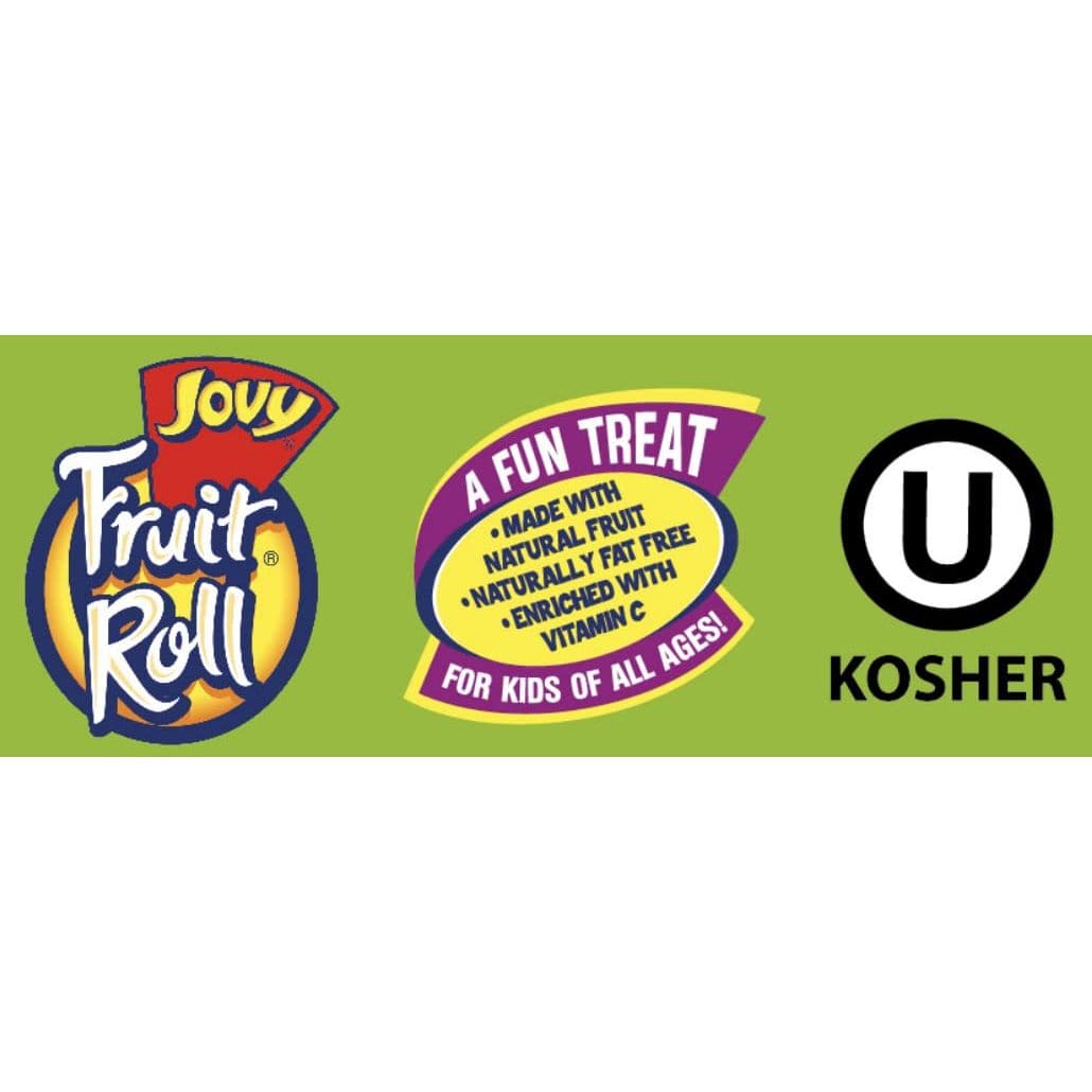 JOVY FRUIT ROLL Variety Pack 10 Flavors  Healthy Snack Made with Natural Fruit Fat Free Gluten Free Enriched with Vitamin C 20 Count 075 oz each