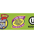 JOVY FRUIT ROLL Variety Pack 10 Flavors  Healthy Snack Made with Natural Fruit Fat Free Gluten Free Enriched with Vitamin C 20 Count 075 oz each