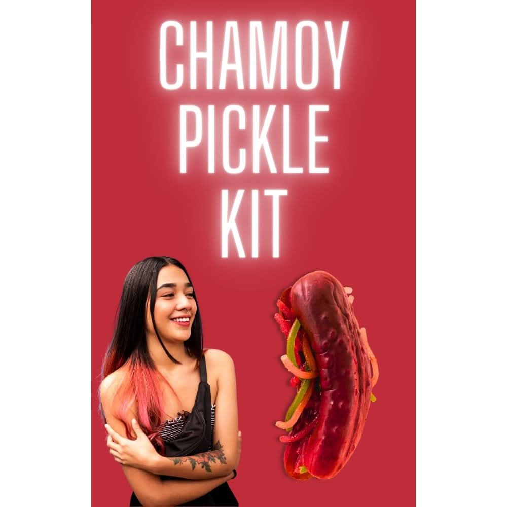 Chamoy Pickle Kit With TakisMexican Candy Gift BoxTiktok Candy Trend ItemsDulces Mexicanosby Food Crush