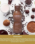 Iconic Protein Drinks Chocolate Truffle 12 Pack  Sugar Free  Low Carb  20g Grass Fed Protein  Lactose Free Gluten Free NonGMO Kosher  Keto Friendly Protein Shakes