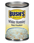 Bushs Best White Hominy 155Ounce Pack of 12