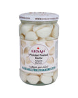 Ehsan Pickled Peeled Garlic 680 g  Ail Pele Marine 21 fl oz 600 ml  Best Pickled Peeled Garlic Cloves  Complete and Simple Ingredients 21 fl oz 600 ml