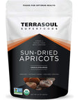 Terrasoul Superfoods Organic Apricots, 2 Lbs, Unsulphured, No-Added Sugar, Sweet and Tangy Delights for Snacking, Baking, and Vibrant Trail Mixes