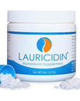 Lauricidin Monolaurin Supplement for Immune Support - Gut Health - High Potency Monolaurin Pellets, 3000mg per Serving- 227g per 8oz Jar