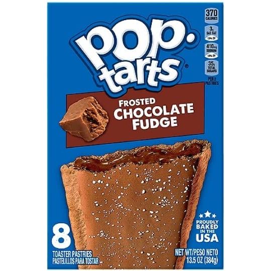 Pop Tarts Frosted Toaster Pastries Snickerdoodle Cookies  Creme Frosted Chocolate Fudge Brown Cinnamon Sugar and Smores 135 Ounce Pack of 5  with Two Make Your Day Lollipops