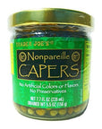 Trader Joes Nonpareille Capers NO Preservatives or Artificial Flavors 77 Oz Pack of 2