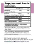 Neuro Needs CalmNeeds® Promote Calm and Positive Mood - Formula Contains Vitamins B6, Magnesium, L-theanine, 5-HTP, and GABA, 60 Veggie Capsules