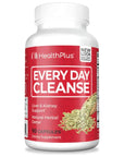 Health Plus Every Day Cleanse Health Supplement, 90 Capsules, 30 Servings