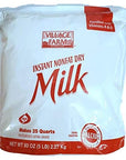 Village Farm Instant Nonfat Dry Milk 5lbs