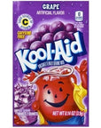 KoolAid Drink Mix Packets Cherry Orange Grape Lemonade and Tropical Punch Each Packet Makes 2 Quarts Pack of 30  with Make Your Day Stirrer