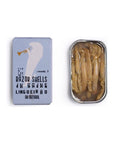 Spanish Razor Shells Canned in Brine 810  B Vitamins Omega3  Tinned Seafood by Ati Manel  1 x 110g Can