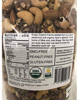 Braga Organic Farms RoastedSalted Nut Mix 2 lb Bag