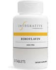 Integrative Therapeutics Riboflavin - Cellular Energy and Red Blood Cell Production Support* - Vitamin B2 Supplement - High Potency - 30 400 mg Tablets