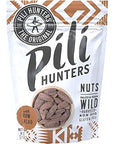 Pili Hunters  Wild Sprouted Pili Nuts Raw Cacao 4 oz Bag Vegan Snack for Low Carb Energy Gluten Free Superfood As Seen on Shark Tank