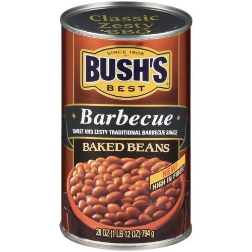 BUSHs Barbecue Baked Beans  28oz Pack of 6