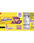 Newtons FullSize Fig Fruit Chewy Cookies 24 Count Individual Snack Packs size