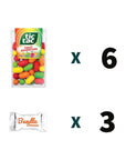 Tic Tac FRUIT ADVENTURE Flavored Mints 1oz 6 Pack WBundle Bonanza Candy