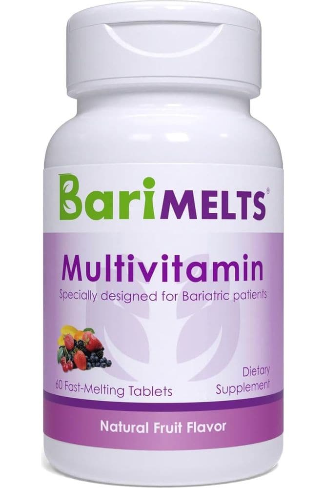 BariMelts Bariatric Multivitamin - 1 Month Supply (60 Fast-Dissolving Tablets) - Post-Op Bariatric Vitamins