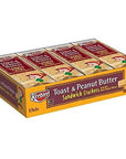 Keebler Toast  Peanut Butter Sandwich Crackers Pack of 2