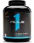 R1 Whey Blend 70 Serv Chocolate Fudge 5.24LB : 00495