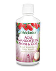 Lifetime Acai Mangosteen Noni  Goji Superfruit Juice Blend  Dynamic Antioxidant No Gluten  For Healthy Circulation  Immunity  32 FL oz