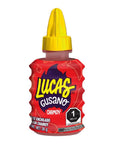 Lucas Gusano Fruity Chamoy Flavored Liquid Spicy Candy 126oz  10 Pieces Pack for Treats Fruit Snack Parties Piñatas