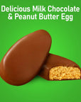 ReesesPeanut Butter Eggs Milk Chocolate Snack Size Confections for Easter Basket Stuffers  Individually Wrapped Peanut Butter Candy Encased in a Crunchy Shell Eggs for Kids and Easter Fun 5 Lb Peanut Butter Egg