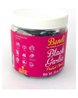 Bendi Black Garlic 10oz 300g Peeled Cloves Superfood Balsamic and sweet flavor Natural Antioxidant No chemical additives without conservatives Smooth consistency Canned and Jarred Garlic