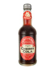 Fentimans Sparkling Cherry Cola  Cherry Soda Craft Soda Natural Ingredients No Artificial Colors Flavors or Preservatives All Natural Cola Botanically Brewed  Cherry 372 oz Pack of 4