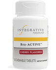 Integrative Therapeutics - B12-Active - Fast-Absorbing -Methylcobalamin - Cherry Flavored - 30 Chewable Tablets