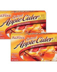 Alpine Spiced Apple Cider  2 Pack of 74 oz Boxes Which Each Contain 10 Cider Packets  Total of 20 Packets wExit 28 Bargains Sticker