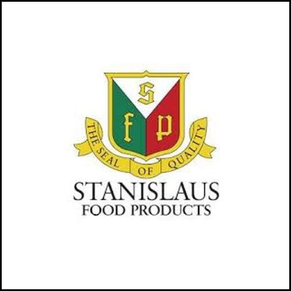 Stanislaus Fully Prepared Pizza Sauce Ready To Use Made With Vine Ripened Tomatoes Size 10 Can 6 lb 11 oz 107 oz Pack of 2  IncludesFree Basil Leaves from Rhino Fine Foods071 oz