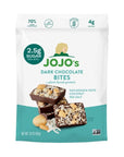 JOJO's Dark Chocolate Macadamia Coconut, Healthy Snack, Low Sugar, Low Carb, Gluten Free, Non GMO, Paleo & Keto Friendly, Made with Plant Based Hemp Protein, Vegan (4 Count)