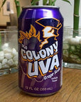 OLD COLONY UVA  Puerto Ricos Favorite Grape Flavored Soda  12 oz cans  8 Pack