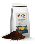 Drupalia Town Ground Colombian Supremo Coffee  Specialty Single Origin Dark Roast Balanced  Fair Trade  Arabica Beans  Natural Fruit Notes  Floral Aroma  12oz Bag