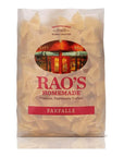 Rao's Homemade Farfalle Pasta, 16oz, Traditionally Crafted, Premium Quality, From Durum Semolina Flour, Imported from Italy, 1 Pound (Pack of 1)