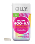 OLLY Happy Hoo-Ha Capsules, Probiotic for Women, Vaginal Health and pH Balance, 10 Billion CFU, Gluten Free - 25 Count