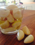 Ehsan Pickled Peeled Garlic 680 g  Ail Pele Marine 21 fl oz 600 ml  Best Pickled Peeled Garlic Cloves  Complete and Simple Ingredients 21 fl oz 600 ml