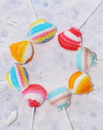 Seashell Candy Lollipops  24 Suckers Individually Wrapped Bulk  Great for Mermaid Party Favors  Beach  Ocean Themed  Candy Buffet  Cake Toppers  Birthday Candy for Kids