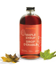 Bretelles Maple Syrup Vegan Kosher NonGMO No Additives Pure Canadian Maple Syrup Dark  Pack of 1 16 Fl Oz