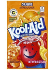 KoolAid Drink Mix Packets Cherry Orange Grape Lemonade and Tropical Punch Each Packet Makes 2 Quarts Pack of 30  with Make Your Day Stirrer