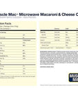 Muscle Mac  Macaroni and Cheese Pasta For All Ages 20 Grams Of High Protein Per Serving Real Cheese NonGMO 24 Pack