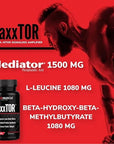 MaxxTOR® Muscle Amplifier | Phosphatidic Acid | Vitamin E | L-Leucine | Gain Lean Body Mass | Optimize Protein Synthesis | Increase Power Output | 126 Capsules